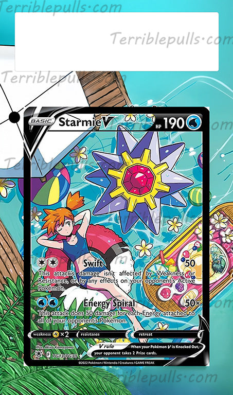 Starmie V Astral Radiance Extended Art