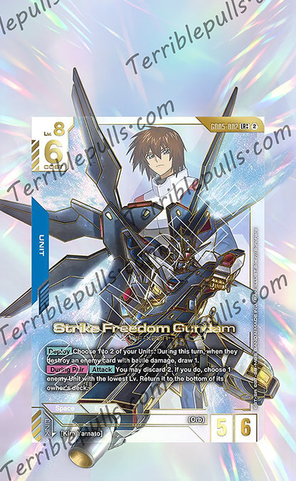 Strike Freedom Gundam LR++ GD05-002 Extended Art