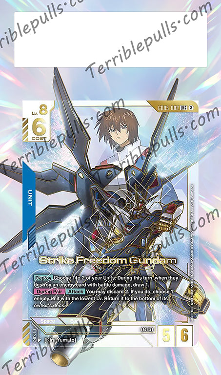 Strike Freedom Gundam LR++ GD05-002 Extended Art
