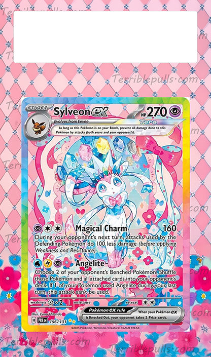Sylveon EX Prismatic Evolutions Extended Art