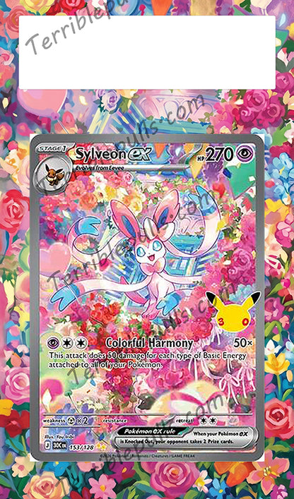 Sylveon EX 153 30th Anniversary Extended Art
