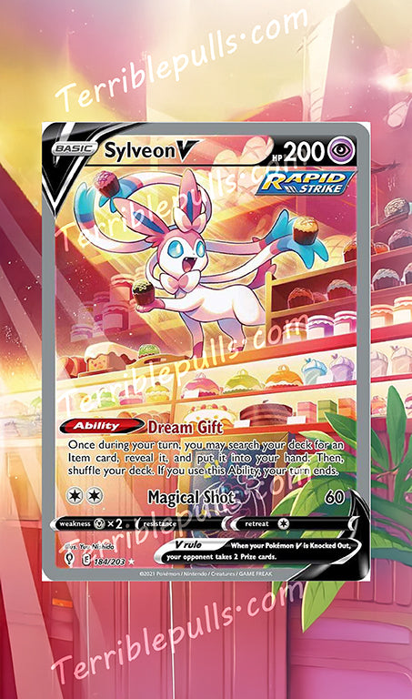 Sylveon V Evolving Skies Extended Art