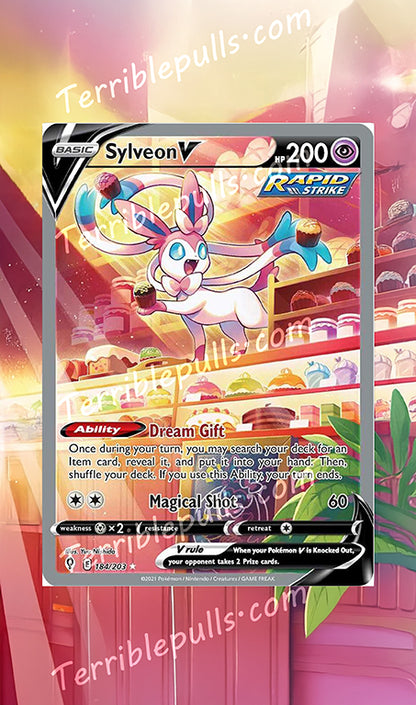 Sylveon V Evolving Skies Extended Art