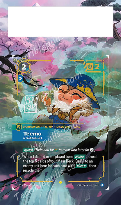 Teemo 230 Strategist Riftbound: Spiritforged