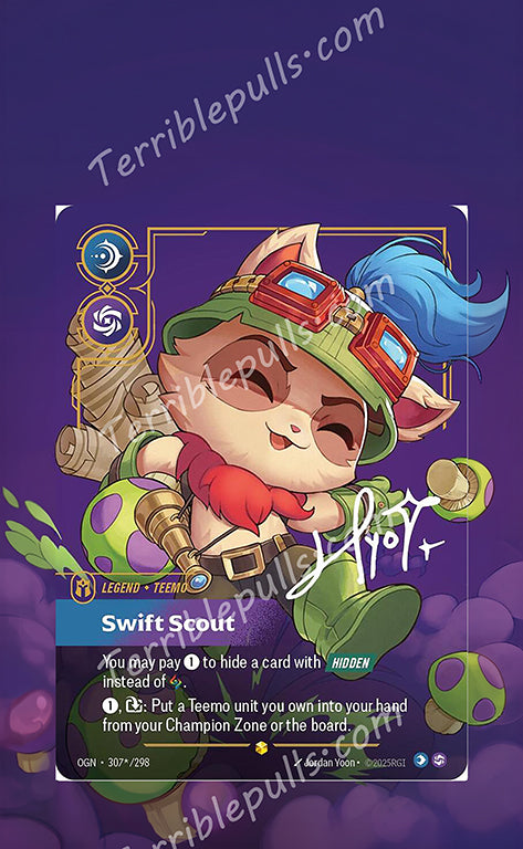 Teemo- Swift Scout 307 Riftbound: Origins