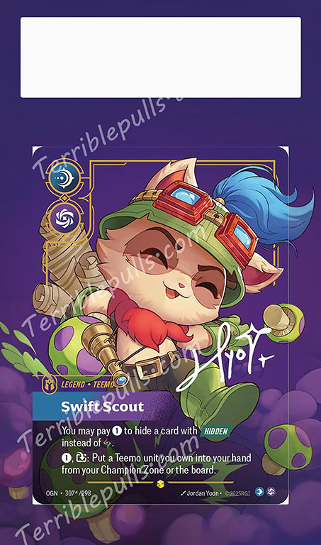 Teemo- Swift Scout 307 Riftbound: Origins