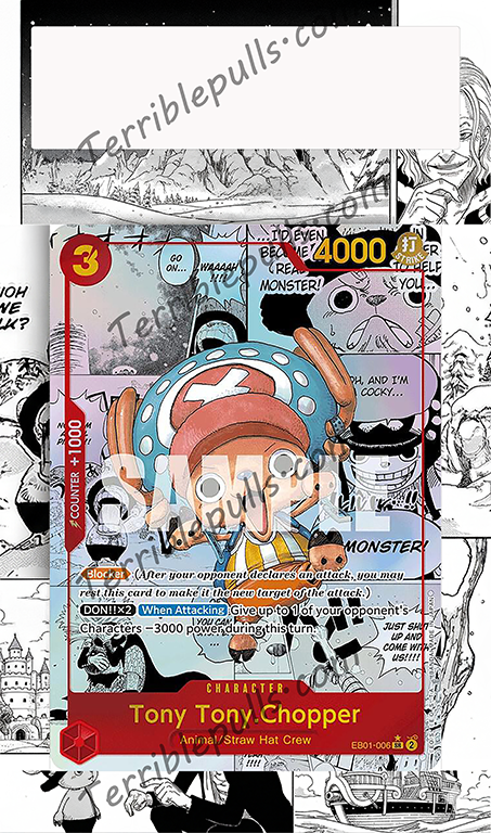 Tony Tony Chopper Manga EB01 Extended Art