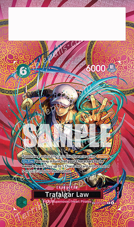Trafalgar Law SP OP15 OP13-031 Extended Art