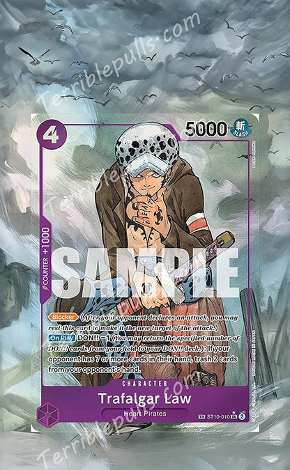Trafalgar Law TR ST10-010 OP07 Emperors in the New World Extended Art