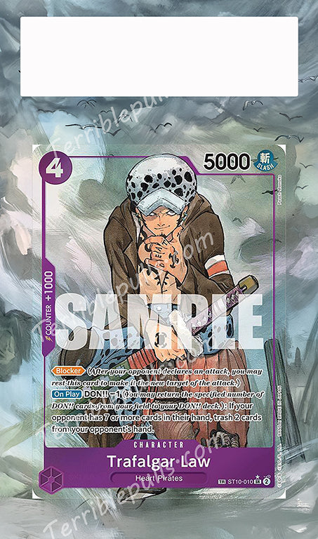 Trafalgar Law TR ST10-010 OP07 Emperors in the New World Extended Art