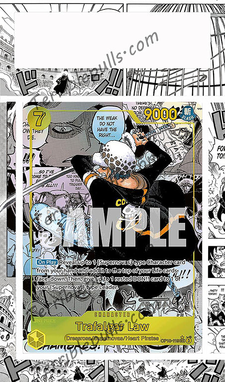 Trafalgar Law Manga OP10 Royal Blood Extended Art