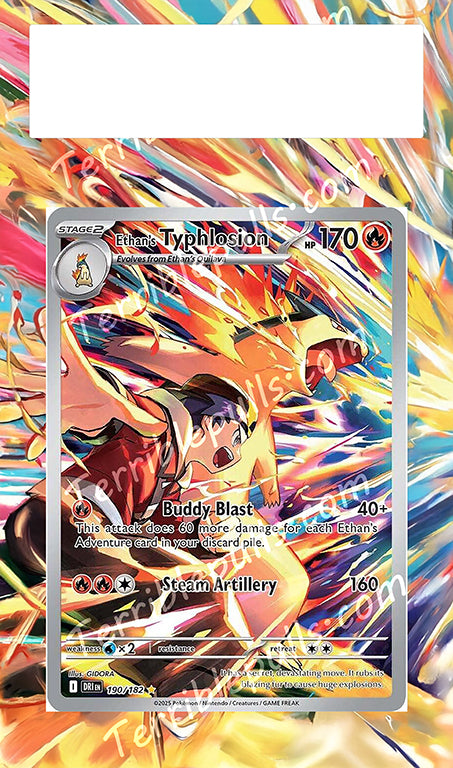 Ethan's Typhlosion Destined Rivals Extended Art