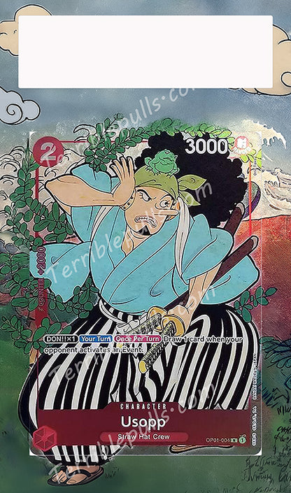 Usopp English Version 1st Anniversary Set OP01-004 Extended Art