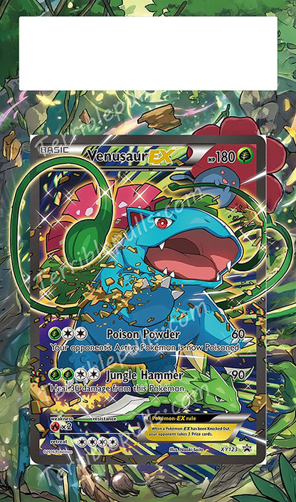 Venusaur EX XY123 Promo Extended Art