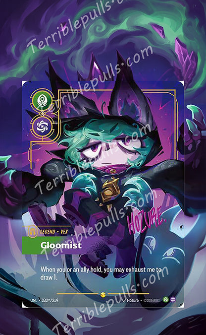 Vex 232 Gloomist Riftbound: Unleashed