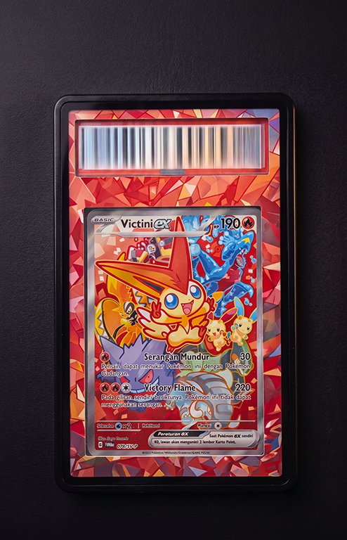 Victini EX 52 Chinese / Indonesian Promo Extended Art