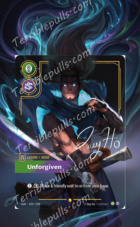 Yasuo- Unforgiven 305 Riftbound: Origins