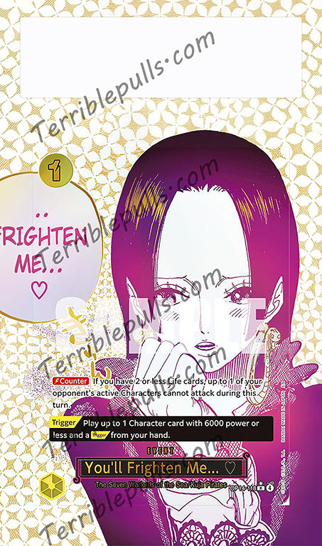You'll Frighten Me OP14 Extended Art