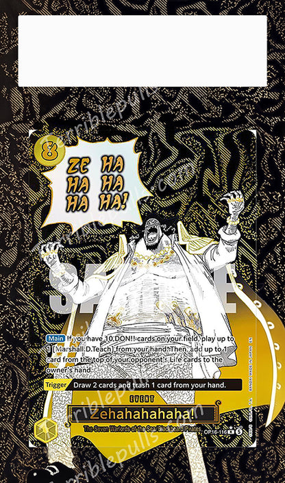 Zehahahahaha! Event OP16 Extended Art
