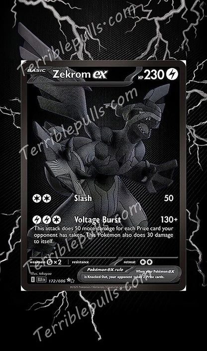 Zekrom EX 172 Extended Art