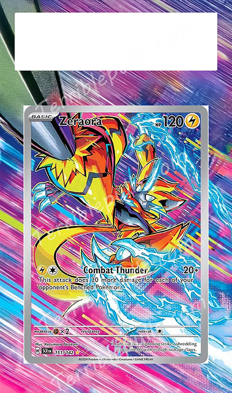 Zeraora 151 Stellar Crown Extended Art
