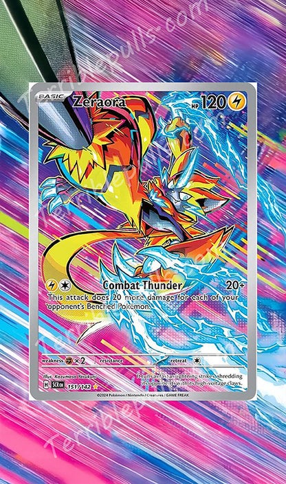 Zeraora 151 Stellar Crown Extended Art