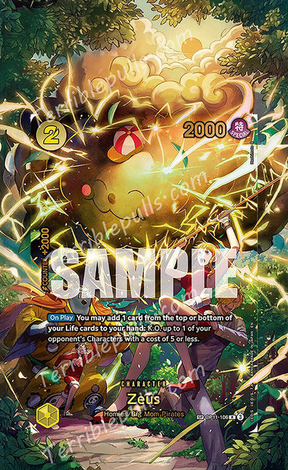 Zeus SP OP15 Adventure on Kami's Island Extended Art