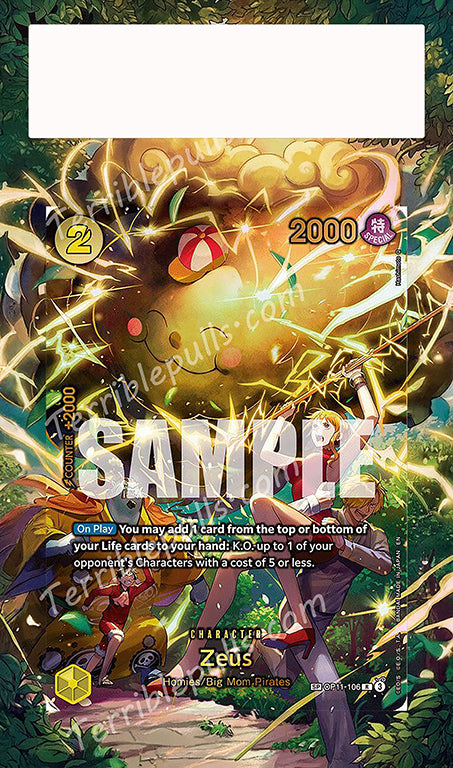 Zeus SP OP15 Adventure on Kami's Island Extended Art