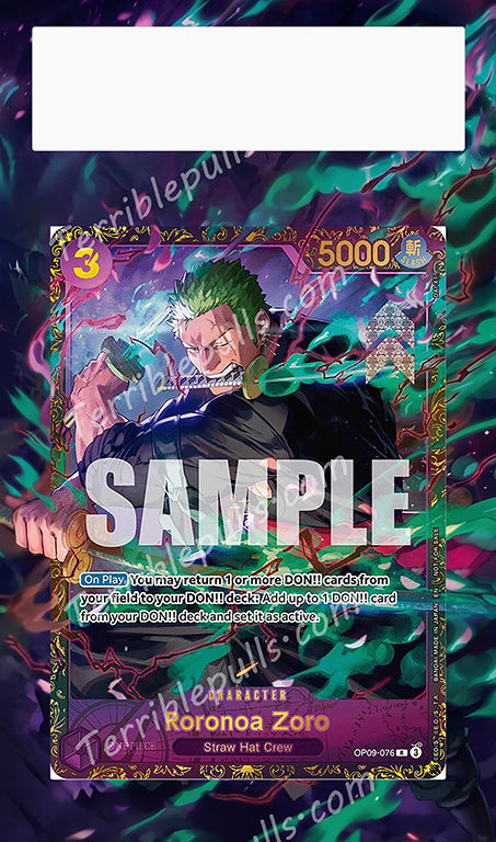 Zoro Championship OP09-076 Promo