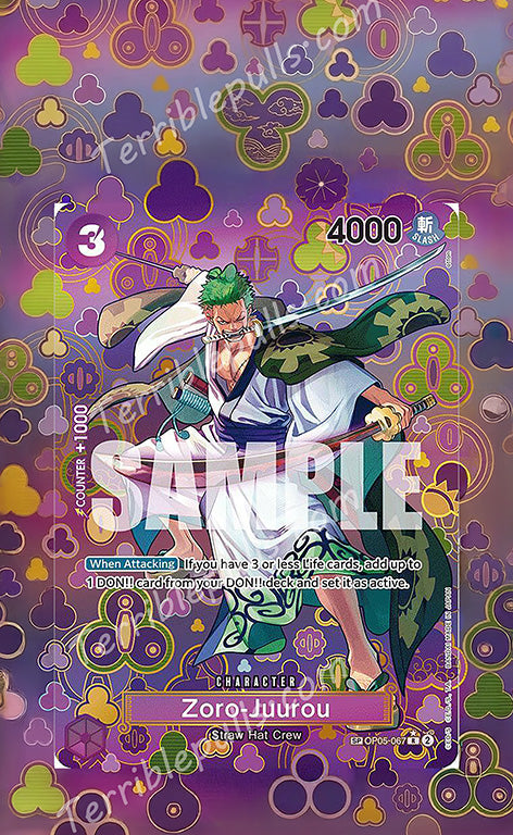 Zoro-Juurou SP OP09 Emperors in the New World Extended Art