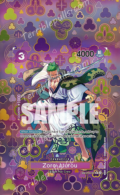 Zoro-Juurou SP OP09 Emperors in the New World Extended Art