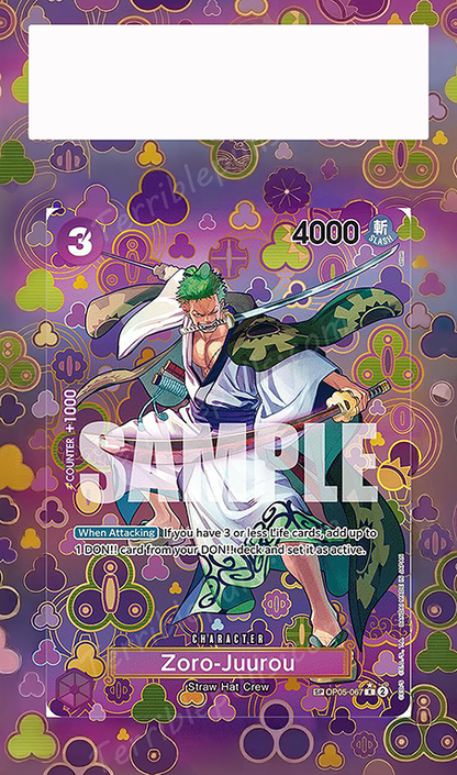 Zoro-Juurou SP OP09 Emperors in the New World Extended Art