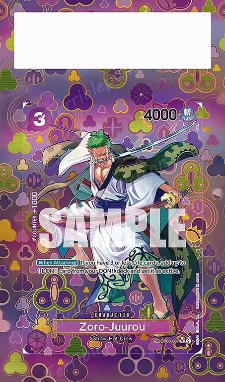 Zoro-Juurou SP OP09 Emperors in the New World Extended Art