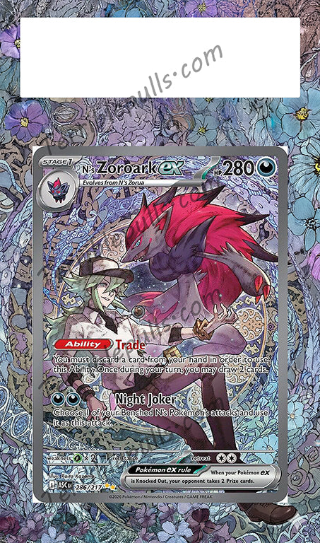 N's Zoroark EX 286/217 Extended Art