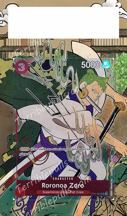 Zoro English Version 1st Anniversary Set OP01-025 Extended Art
