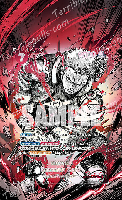 Roronoa Zoro Haki SP OP17 Extended Art