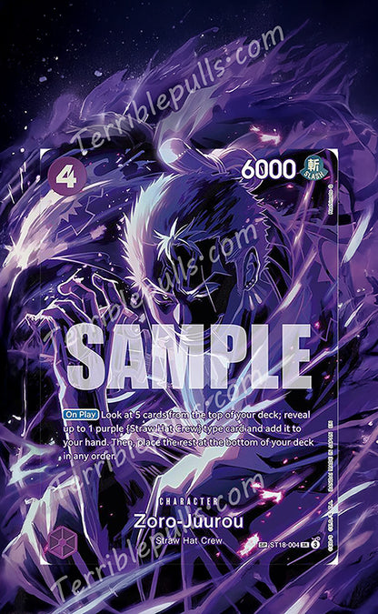 Zoro-Juurou SP OP12 Legacy of the Master Extended Art