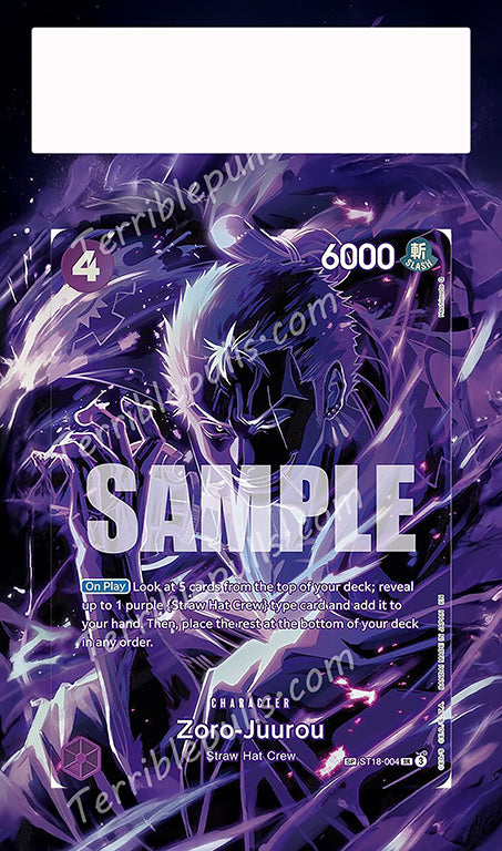 Zoro-Juurou SP OP12 Legacy of the Master Extended Art
