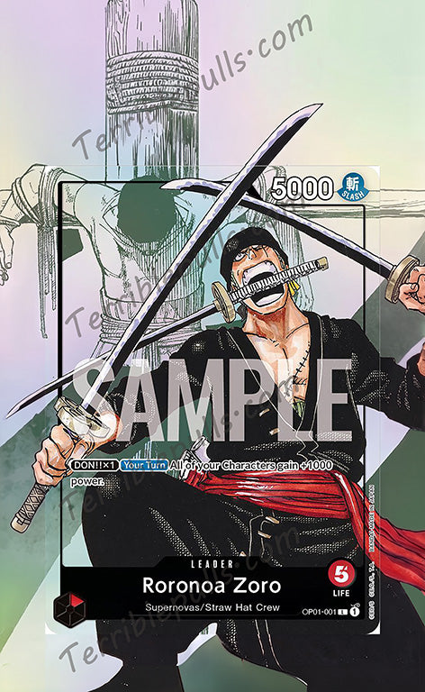 Zoro Premium Card Collection 25th OP01-001
