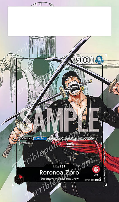 Zoro Premium Card Collection 25th OP01-001